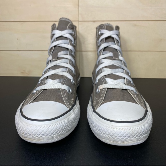 Converse Chuck Taylor High Top Grey Women's Size 7.5 Shoes Canvas Sneakers 5J793 - Picture 5 of 11